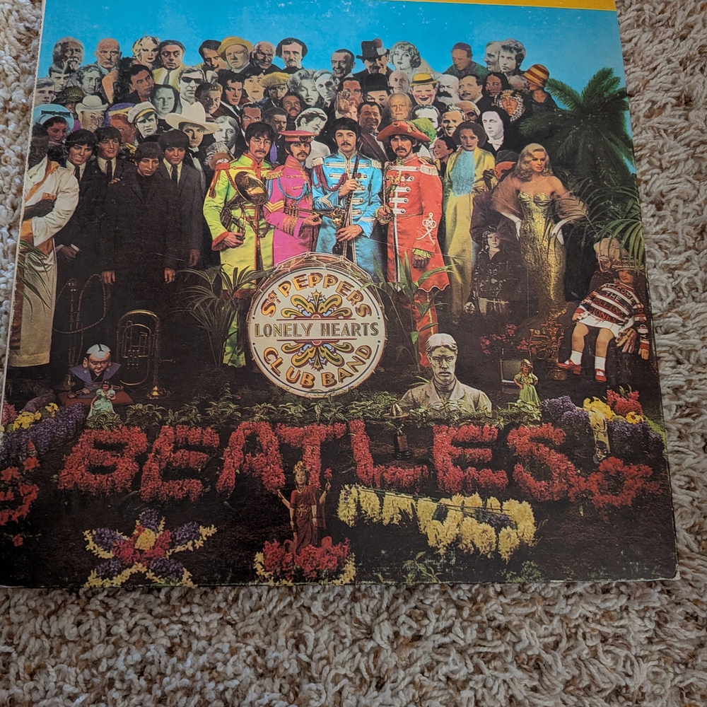 The Beatles Sgt. Pepper's Multicolor Vinyl Record